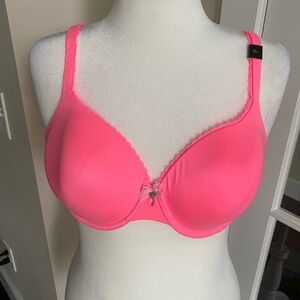 Victoria's Secret Vintage Body By Victoria Pink Perfect Coverage Bra